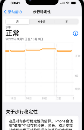 金秀iPhone手机维修如何在iPhone开启'步行稳定性通知'