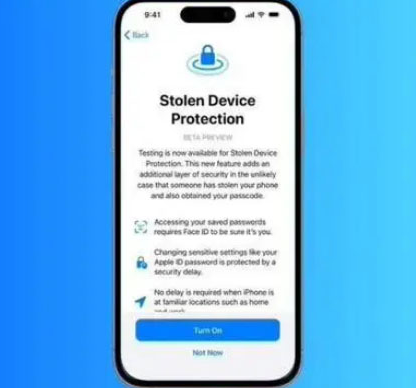 金秀苹果授权维修店分享被盗设备保护功能开启方法 