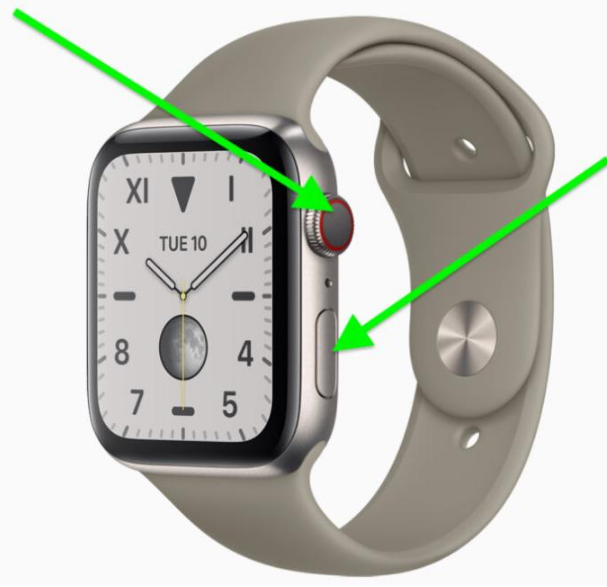 金秀苹果维修网点分享Apple Watch死机如何强制重启 